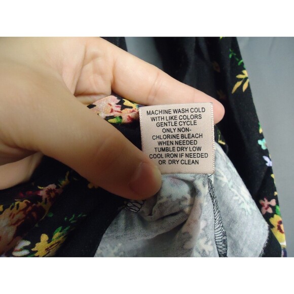 Philosophy Republic Clothing Long sleeve Blouse Womens Large Multicolored Floral - Picture 5 of 9